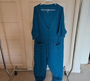 Natural Life Blue Jumpsuit